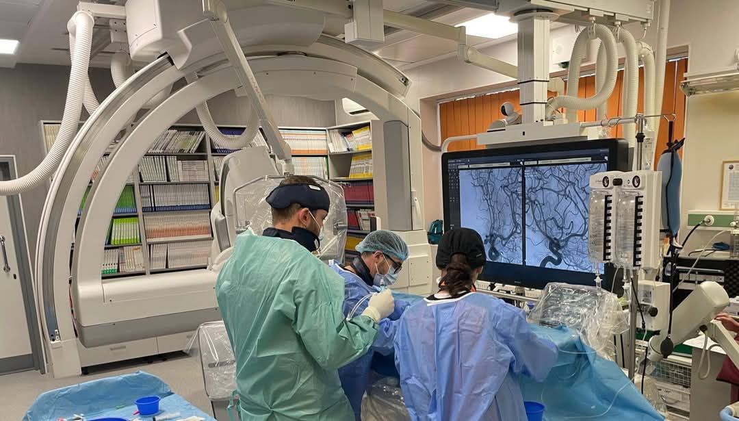 foto 1- trombectomii